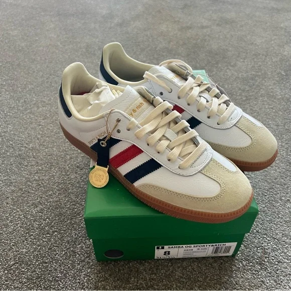Sporty & Rich Adidas Samba Collab - Picture 1 of 2